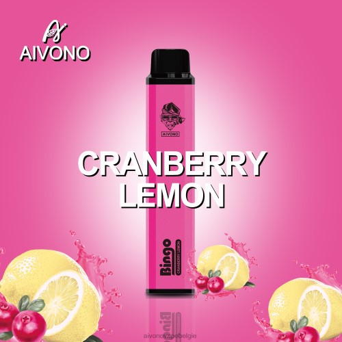 Aivono AIM BINGO 4000 cranberry citroen FFRN0140 - Aivono Belgie