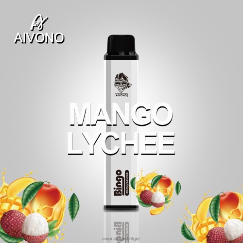 Aivono AIM BINGO 4000 mango-lychee FFRN0139 - Aivono Vape Belgie