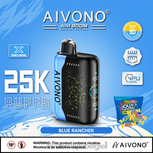 Aivono AIM BOOM 25000 blauwe boer FFRN0344 - Aivono Vape Belgie