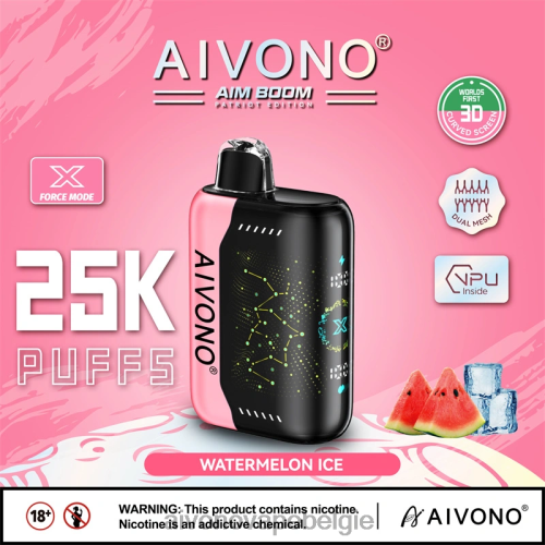 Aivono AIM BOOM 25000 watermeloen ijs FFRN0353 - Aivono Vape