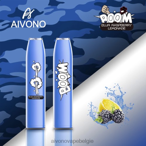 Aivono AIM BOOM 600 blauwe frambozenlimonade FFRN0355 - Aivono Belgie