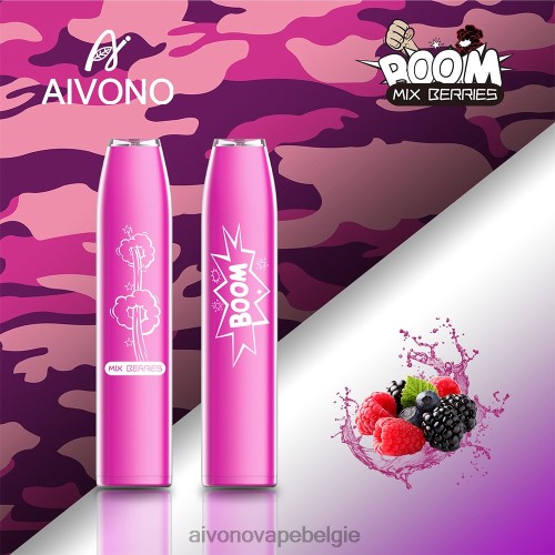 Aivono AIM BOOM 600 gemengde bessen FFRN0361 - Aivono Vape Review