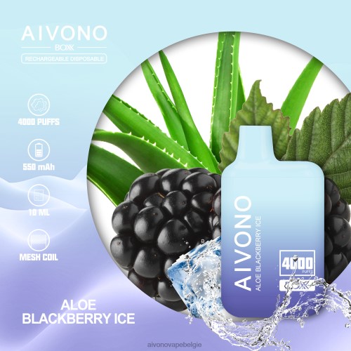Aivono AIM BOXX 4000 aloë huidige ijs FFRN0228 - Aivono Vape