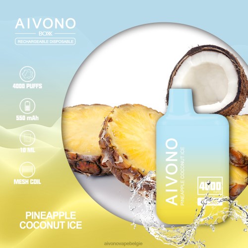 Aivono AIM BOXX 4000 ananas-kokosijs FFRN0222 - Aivono Vape Price