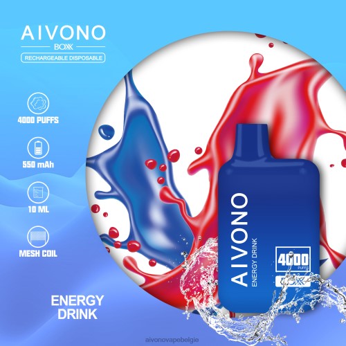 Aivono AIM BOXX 4000 energie drankje FFRN0225 - Aivono Belgie