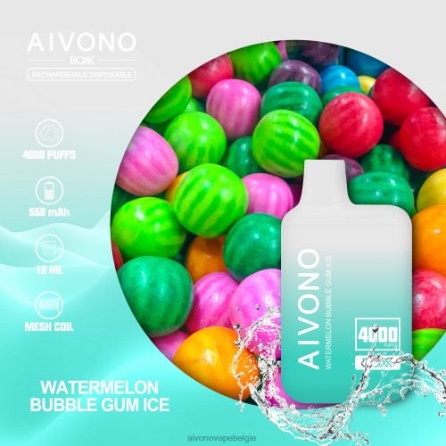 Aivono AIM BOXX 4000 watermeloen kauwgom ijs FFRN0227 - Aivono Vape Price