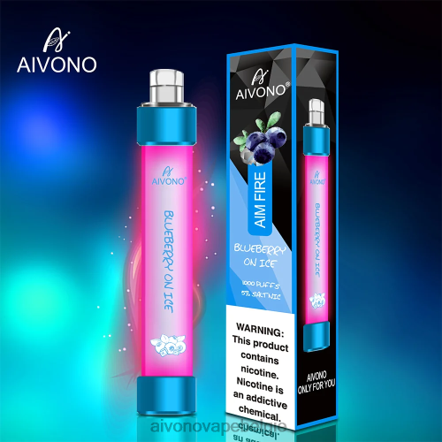 Aivono AIM FIRE 1000 bosbessen op ijs FFRN0326 - Aivono Vape Review