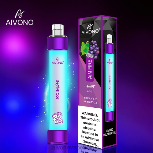 Aivono AIM FIRE 1000 druiven ijs FFRN0329 - Aivono Vape Belgie