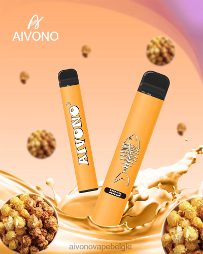 Aivono AIM FISHBONE 600 karamelpopcorn FFRN0286 - Aivono Vape Review