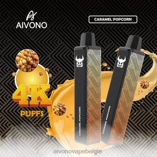 Aivono AIM FREAK 4000 karamelpopcorn FFRN0261 - Aivono Vape Review