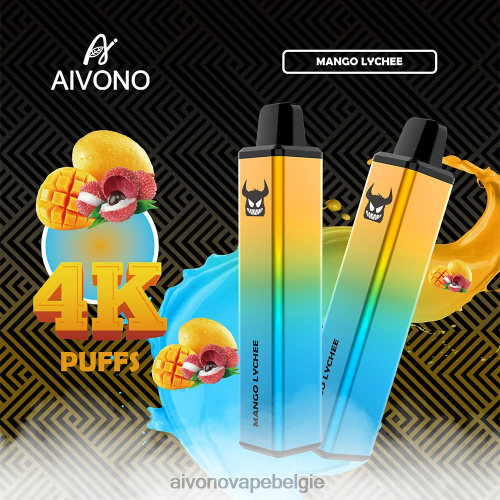 Aivono AIM FREAK 4000 mango-lychee FFRN0262 - Aivono Vape Price