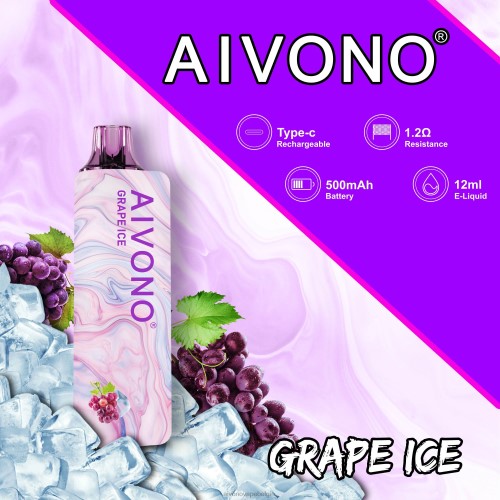 Aivono AIM GUN 7000 druiven ijs FFRN0102 - Aivono Vape Price