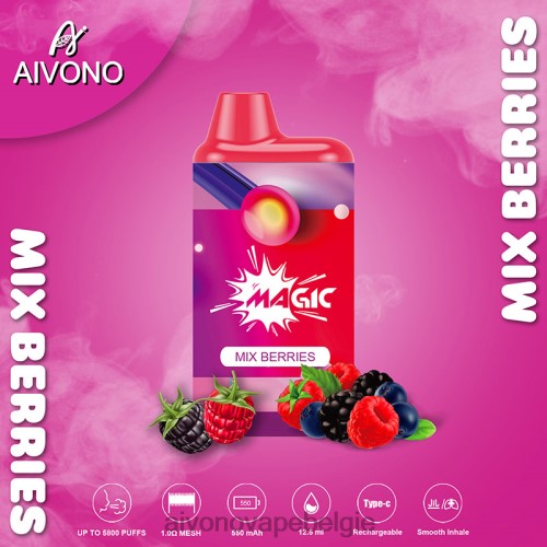 Aivono AIM MAGIC 5800 monddoossigaret bessen mengen FFRN0100 - Aivono Belgie