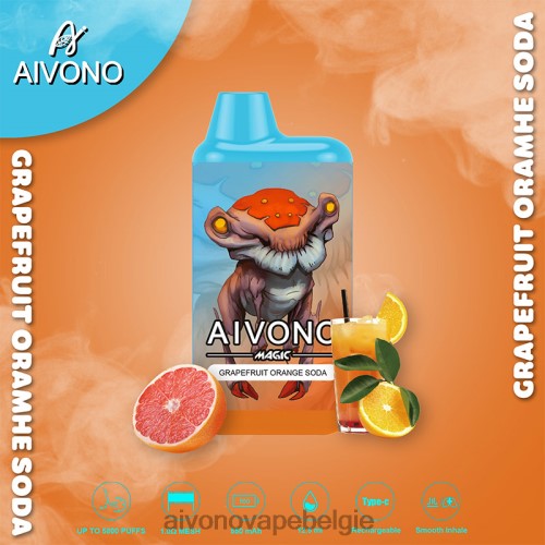 grapefruit-sinaasappel frisdrank
