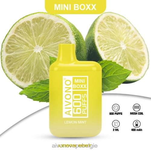Aivono AIM MINI BOXX 600 citroen munt FFRN0233 - Aivono Vape