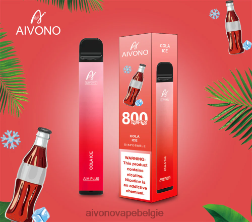 Aivono AIM PLUS 800 cola-ijs FFRN0176 - Aivono Vape Review