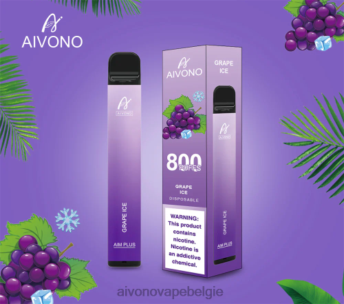 Aivono AIM PLUS 800 druiven ijs FFRN0179 - Aivono Vape Belgie