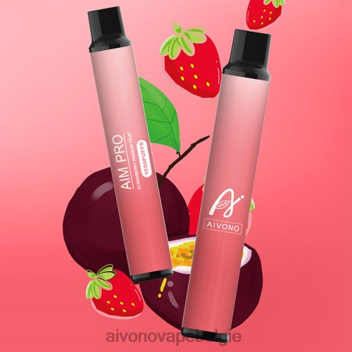 Aivono AIM PRO 1500 aardbei-passievrucht FFRN0162 - Aivono Vape Price