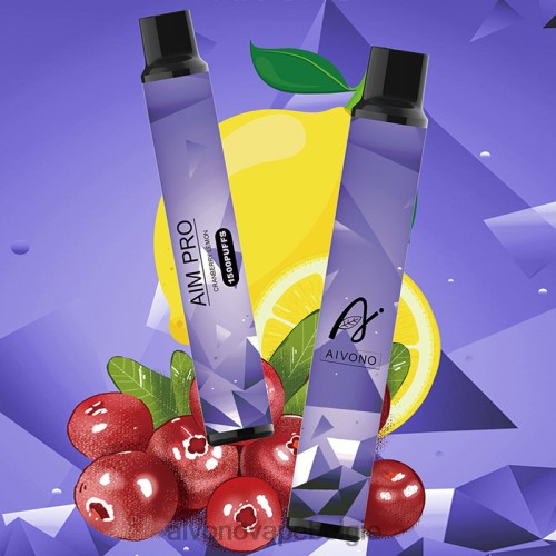 Aivono AIM PRO 1500 cranberry citroen FFRN0168 - Aivono Vape