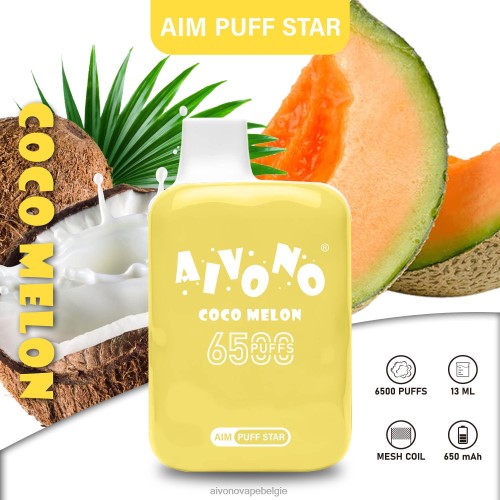 Aivono AIM PUFF STAR 6500 cocomelon FFRN0297 - Aivono Vape Price