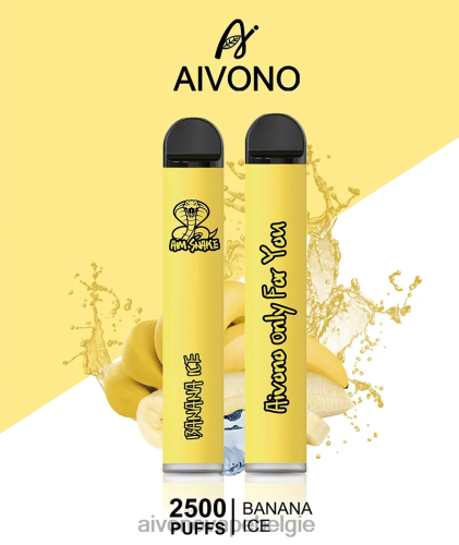 Aivono AIM SNAKE 2500 bananen ijs FFRN0298 - Aivono Vape
