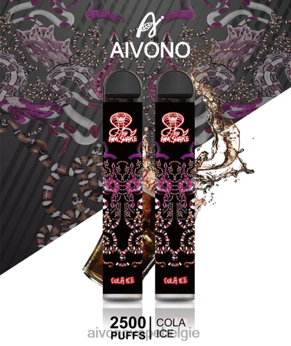 Aivono AIM SNAKE 2500 cola-ijs FFRN0301 - Aivono Vape Review