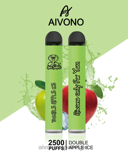 Aivono AIM SNAKE 2500 dubbel appelijs FFRN0304 - Aivono Vape Belgie