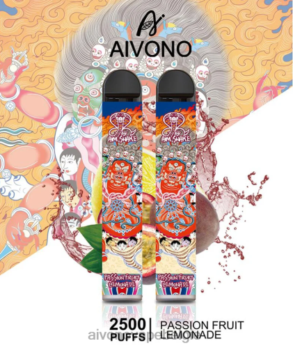 Aivono AIM SNAKE 2500 passievruchtenlimonade FFRN0315 - Aivono Belgie