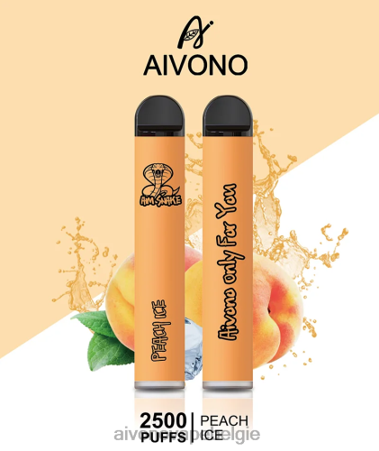 Aivono AIM SNAKE 2500 perzik ijs FFRN0316 - Aivono Vape Review