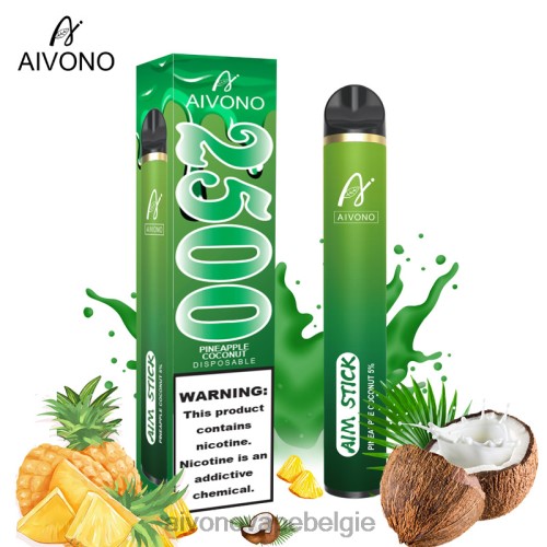 Aivono AIM STICK 2500 ananas kokosnoot FFRN0153 - Aivono Vape