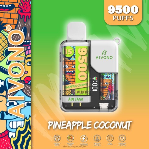Aivono AIM TANK 9500 ananas kokosnoot FFRN040 - Aivono Belgie
