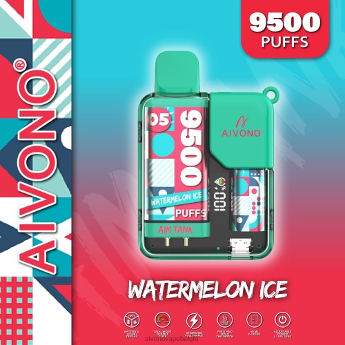 Aivono AIM TANK 9500 watermeloen ijs FFRN037 - Aivono Vape Price