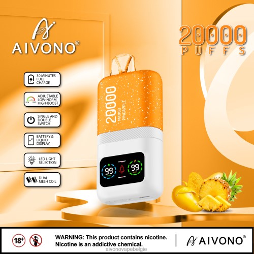 Aivono AIM magic 20000 mango-ananas FFRN077 - Aivono Vape Price