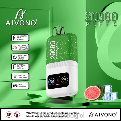 Aivono AIM magic 20000 watermeloen ijs FFRN075 - Aivono Belgie
