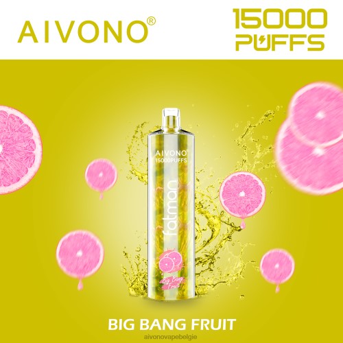 Aivono FATMAN 15000 grote knalfruit FFRN016 - Aivono Vape Review