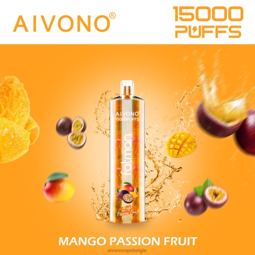 Aivono FATMAN 15000 mango-passievrucht FFRN019 - Aivono Vape Belgie