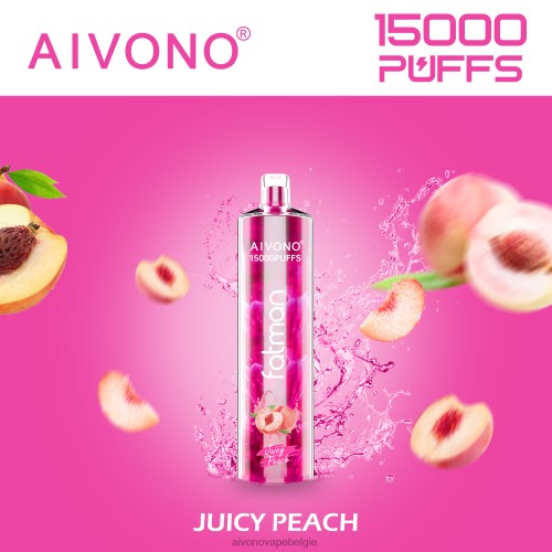 Aivono FATMAN 15000 sappige perzik FFRN017 - Aivono Vape Price