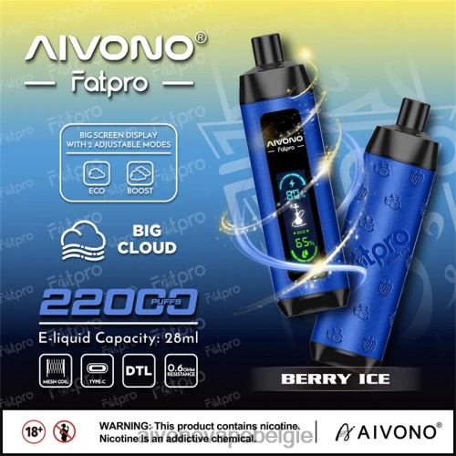 Aivono Fatpro 22000 bessen ijs FFRN010 - Aivono Belgie
