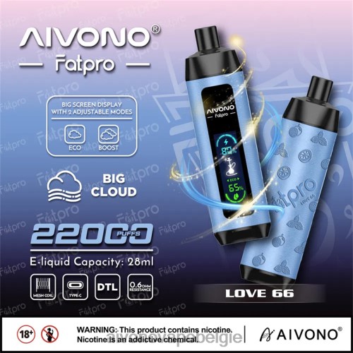 Aivono Fatpro 22000 liefde 66 FFRN06 - Aivono Vape Review