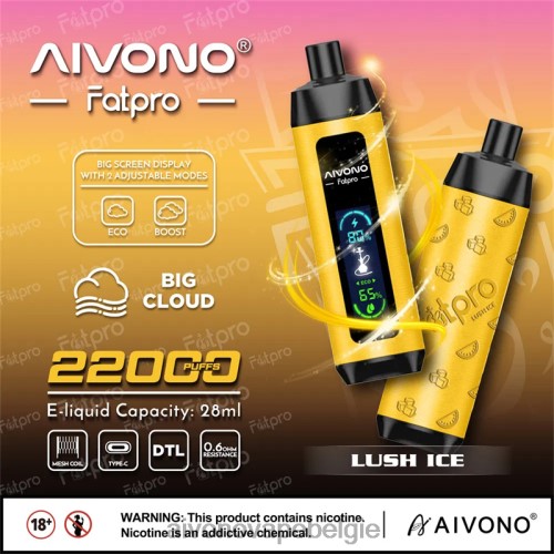 Aivono Fatpro 22000 weelderig ijs FFRN03 - Aivono Vape