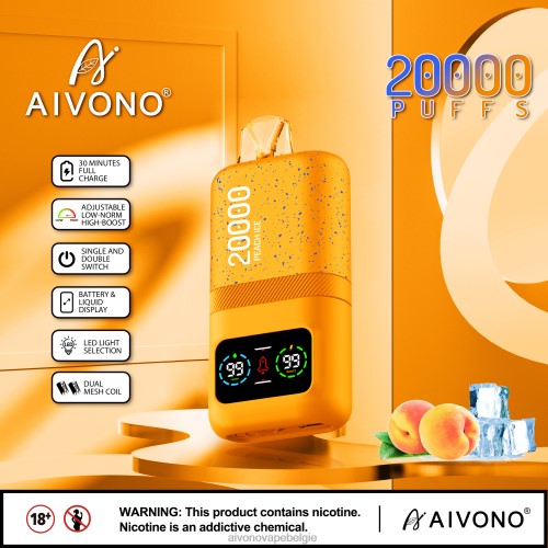 Aivono AIM magic 20000 perzik ijs FFRN085 - Aivono Belgie
